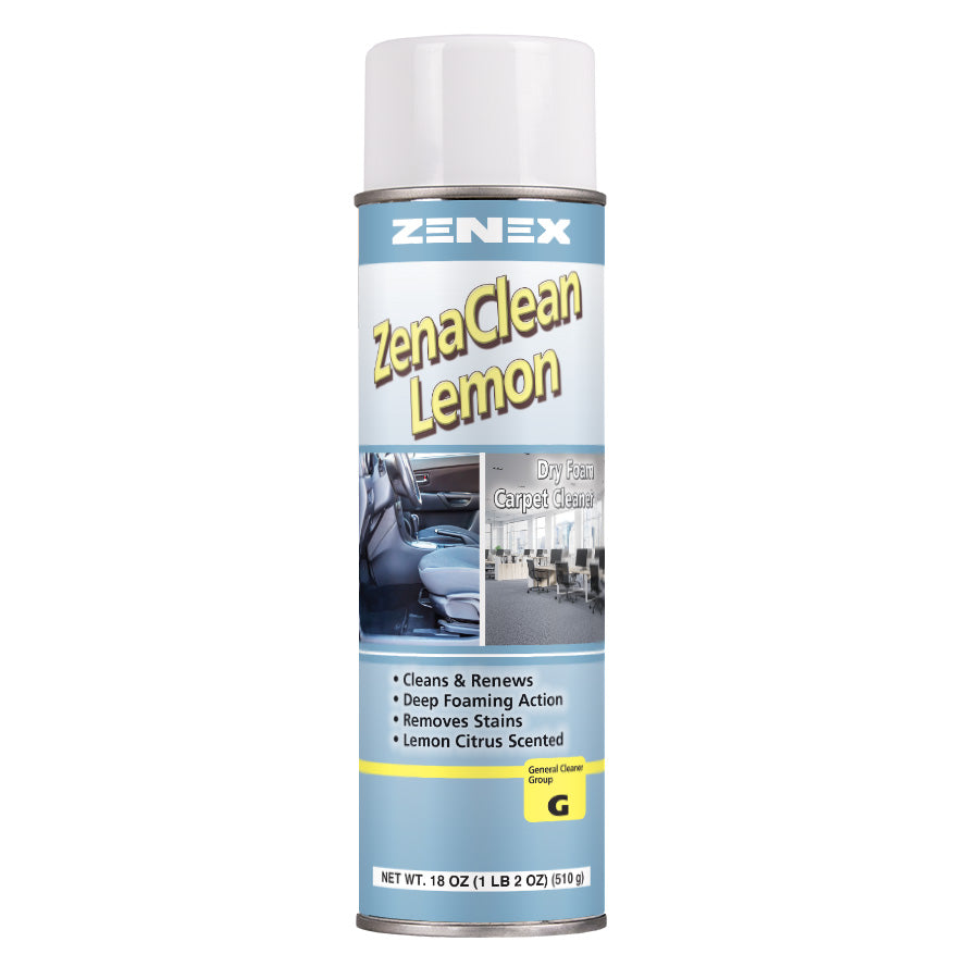 ZenaClean Lemon - Foaming Carpet & Upholstery Cleaner – Zenex International