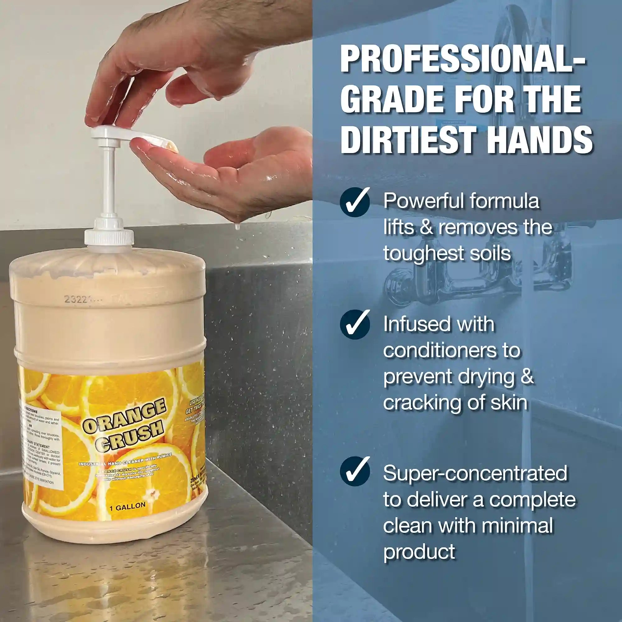 Orange Crush - Industrial Pumice Hand Cleaner | Zenex – Zenex Orange Crush - Industrial Pumice Hand Cleaner | Zenex – Zenex